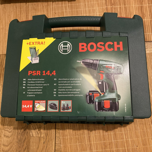 Bosch psr cordless drill - 14.4v,