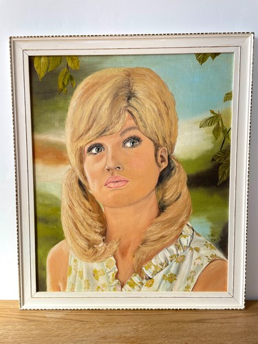 Vintage oil painting - oil,