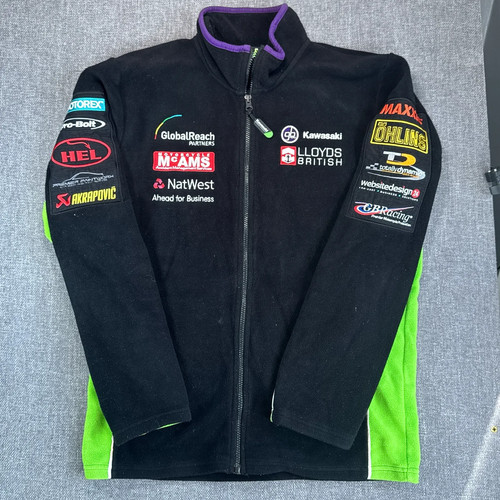 Kawasaki fleece jacket large - jacket,