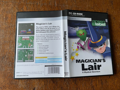 Green label magician - green, lair