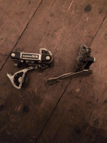 Shimano sis front - sis, rear