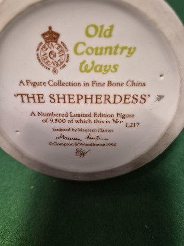 The shepherdess figurine - the, by