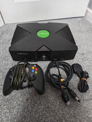 Microsoft original xbox - microsoft, black