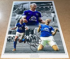 STEVEN NAISMITH EVERTON SIGNED