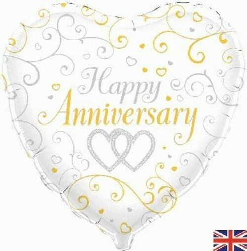 Happy anniversary foil - happy,