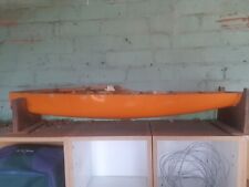Radio Controlled Boat Hull & Controller. 40 " / 100 cm Long. (Read description)