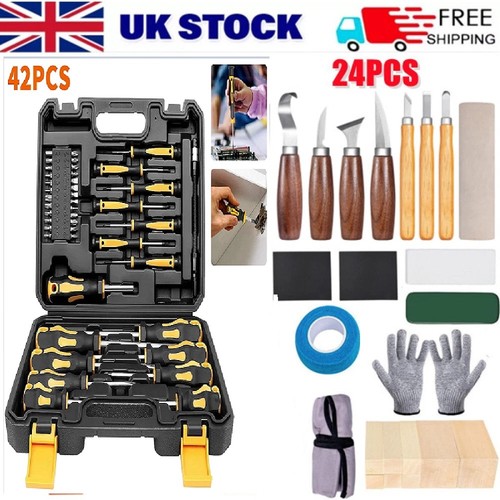 Wood carving chisel set - wood,