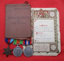 WW2 Soldier's Service Book