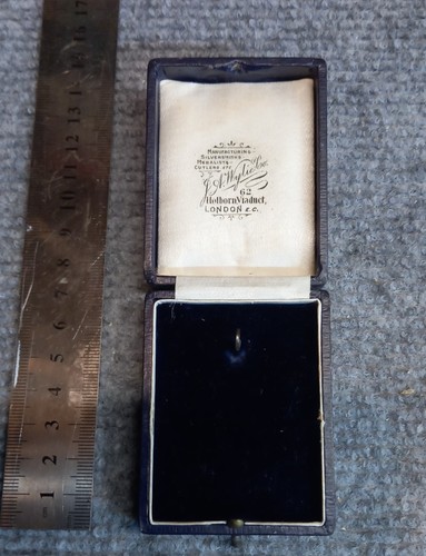 Antique jewellery box - by, j
