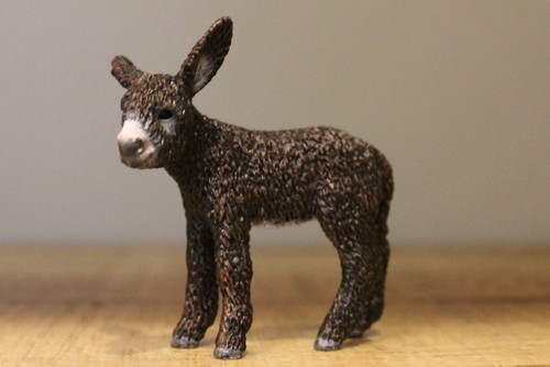 Retired schleich poitou donkey - retired,