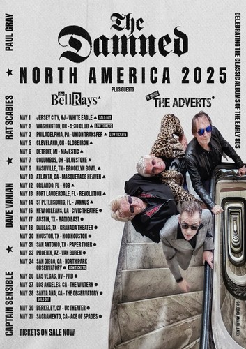 The damned north america tour - the,