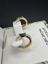 Nanette Lepore Green/White CZ