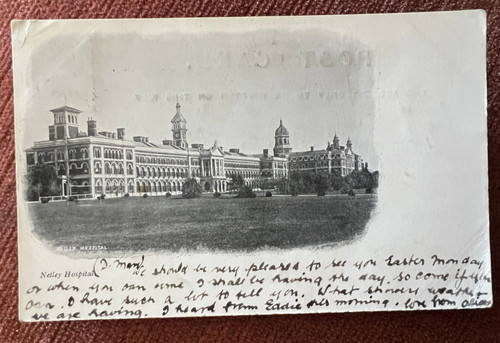 Antique postcard netley - postcard,