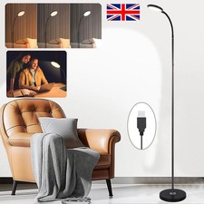 Gooseneck Floor Lamp Reading Standing Super Bright Dimmable LED Adjustable Light
