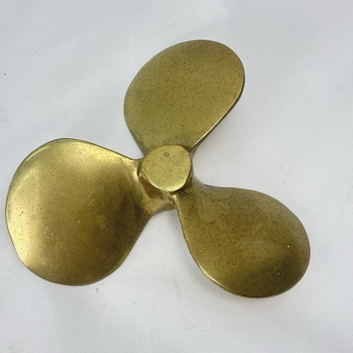 Solid brass boat - solid,