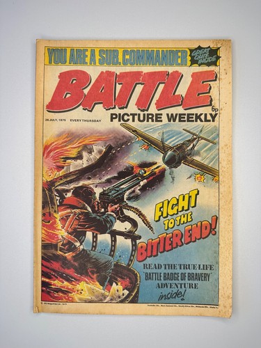 Battle picture weekly comic - picture,