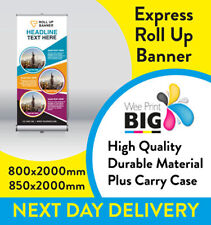 Roller Banner Display Stand - Pull/Roll Up Sign Exhibition Trade Show