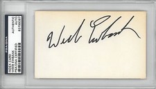 Weeb Ewbank Signed Autographed