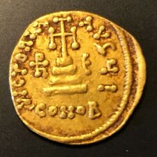 ANCIENT BYZANTINE GOLD COIN HERACLIUS. SOLIDUS 610 - 641 A.D. Rare coin!