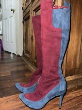 Solemani Suede Slim Calf Tall