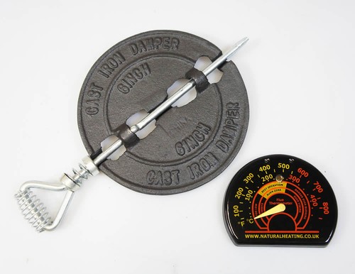 Set thermometer damper for - set, &