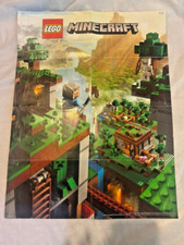 Lego Minecraft 21127 The Fortress 6 bags sealed 99% complete gold Steve 
