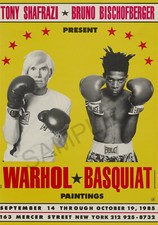 Retro Boxing POSTER Warhol