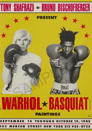 Retro boxing poster warhol - retro,
