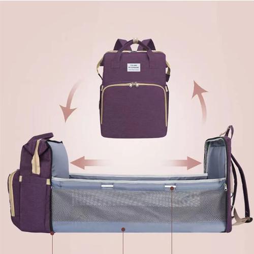 Folding mommy bag portable - folding,