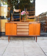 Vintage British manufactured Mid Century Richard Hornby Fyne Ladye Sideboard