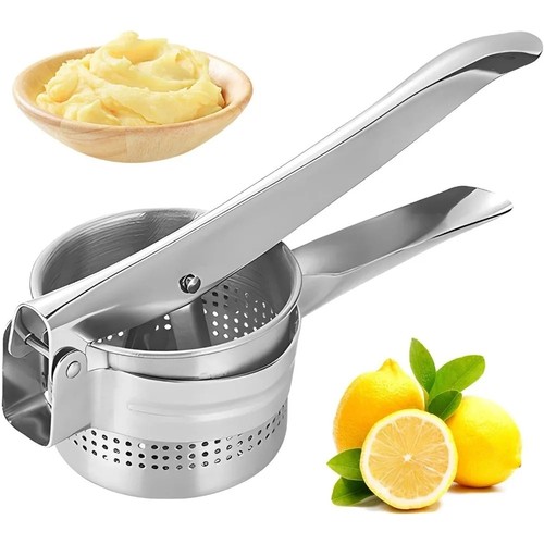 Stainless steel potato masher - potato,