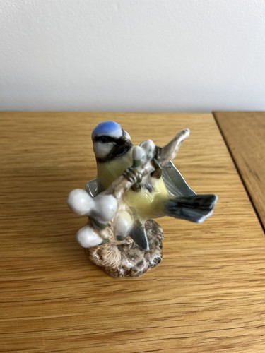 Vintage goebel blue tit - vintage, bird