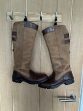 Brown Dubarry Boots Size 42 7.5/8 Preowned Good Condition