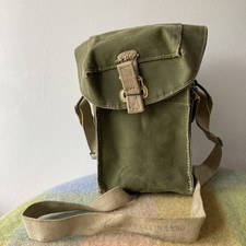 Military Gas Mask Canvas Bag 1943