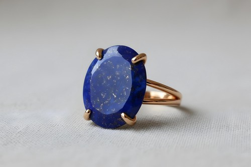 Lapis lazuli ring - lapis,