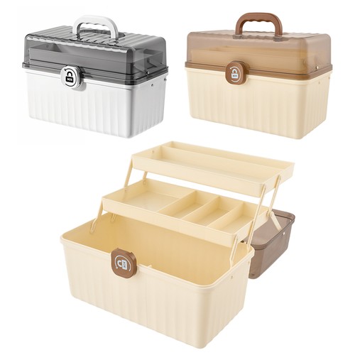 3tier folding plastic storage - 3tier,