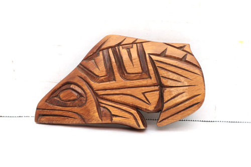 Northwest coast salmon totem - coast,