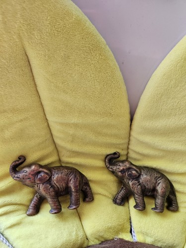 Brass elephant ornaments - elephant,