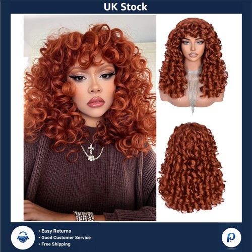 Vibrant curly afro wig - afro, with