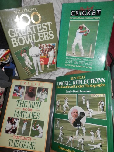 Cricket books joblot bundle - joblot,