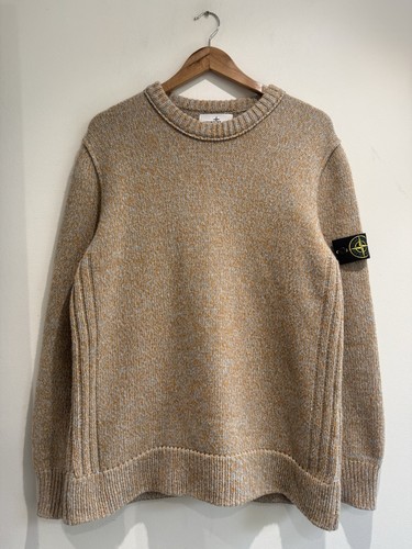 Stone island heavy wool blend - stone,