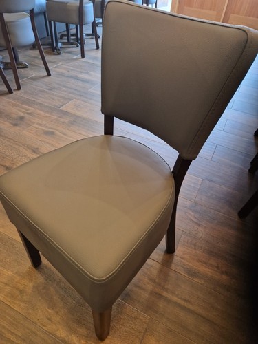 30of leather restaurant chairs