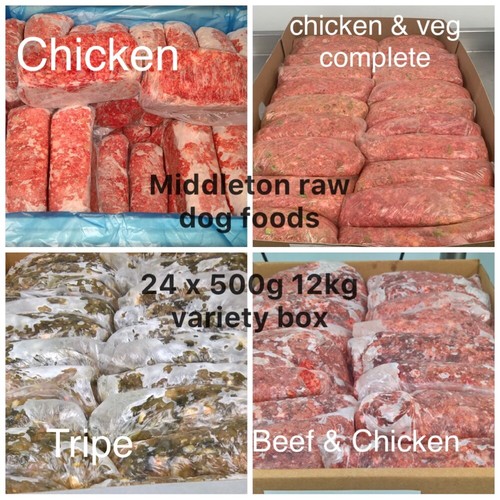 Variety box frozen dog food - dog,