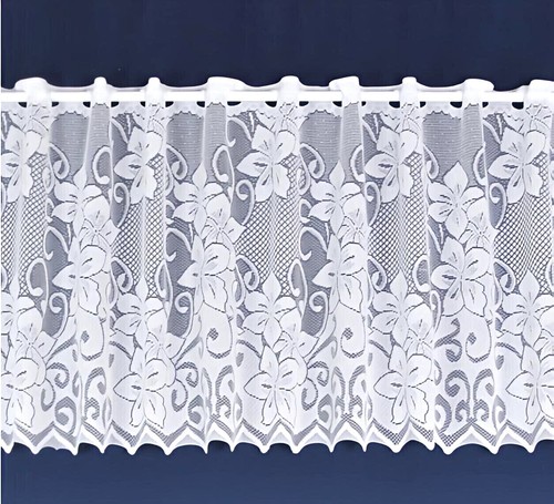 Lynsey white lace cafe net - lynsey,