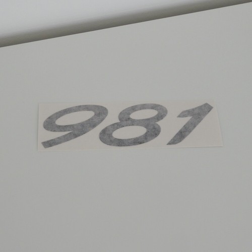 981 987 986 - 981/987/986, rear