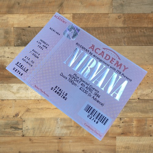 Rare complete nirvana concert - nirvana,