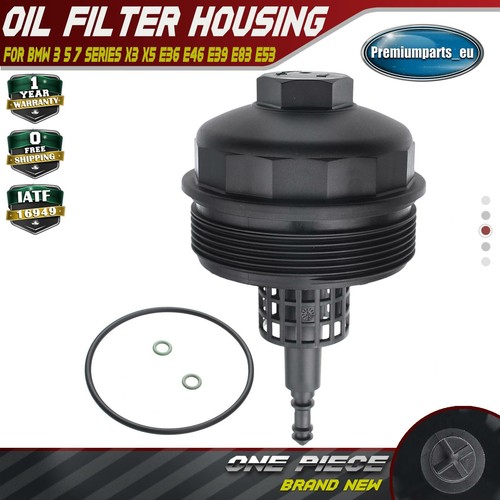 Oil filter housing - for, bmw