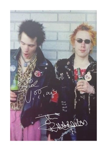 Sid vicious johnny rotten - &,