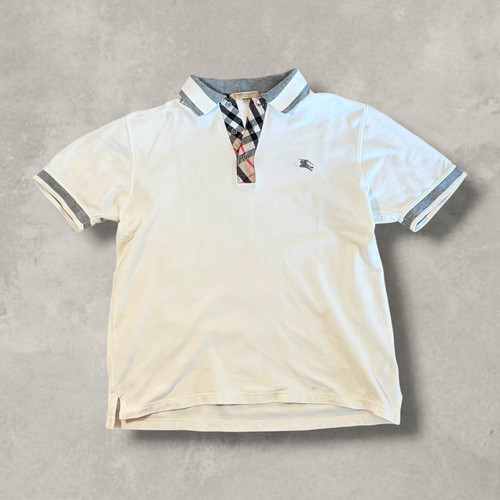Vintage burberry white and - burberry,