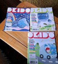 Cbeebies Okido Magazine Bundle 44 48 & 59 The Arts & Science Magazine for Kids